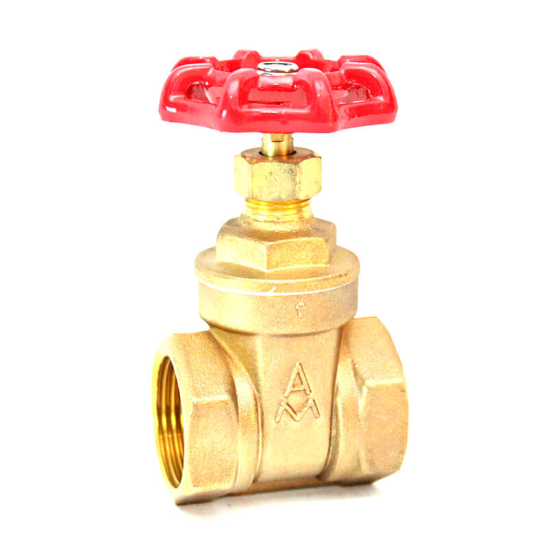 Untested Brass Gate Valves